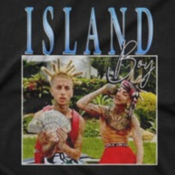 Island Boy Meme 90s Retro Internet Fan Gift Graphic Statement T Shirt 24 - Picture 2 of 5